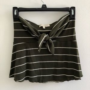 Urban Outfitters Tie Front Top
